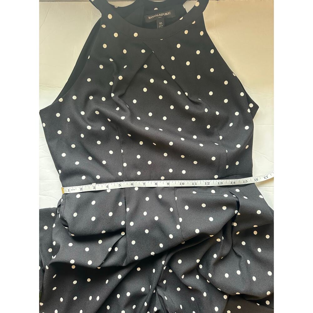 **SUMMER SALE** Banana Republic Factory Polka Dot Jumpsuit- Size 10 - Picture 8 of 11